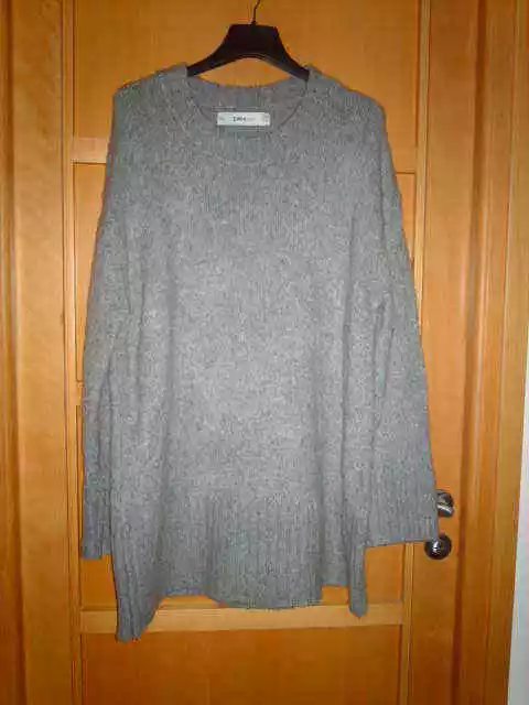 Robe pull grise zara clearance