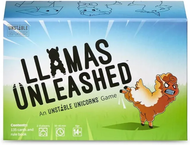 Llamas Unleashed Base Game Brand New fun game