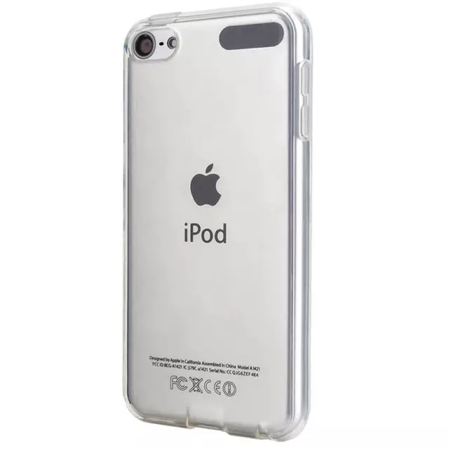For iPod Touch 5 |6| 7 Case - Clear TPU Transparent /Black Cover 5th 6th 7th Gen