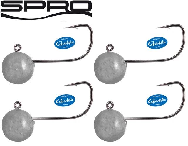 Spro Freestyle Micro Jig 29 natural - 4 Jighaken, Bleiköpfe, Bleikopf, Jigköpfe