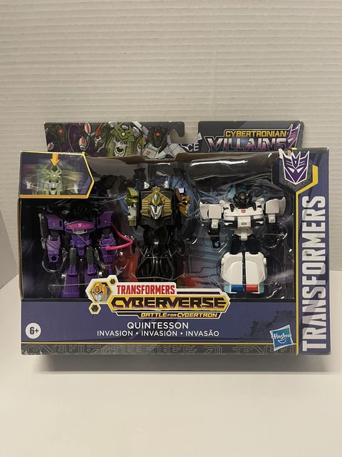 QUINTESSON INVASION TRANSFORMERS Cyberverse Battle Cybertron Shockwave ...