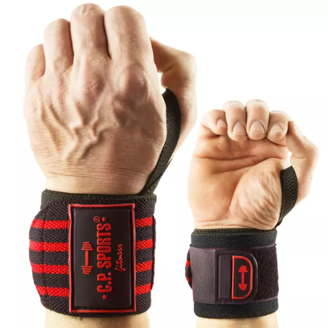 Strongman Handgelenkbandagen Bodybuilding Bandage Hand Gelenk Stütze Fitness Gym