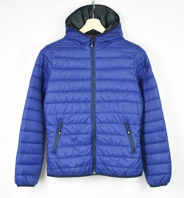 North Sails Thermolite Giacca Donna Medio Imbottito con Cappuccio Zip Tasche Blu