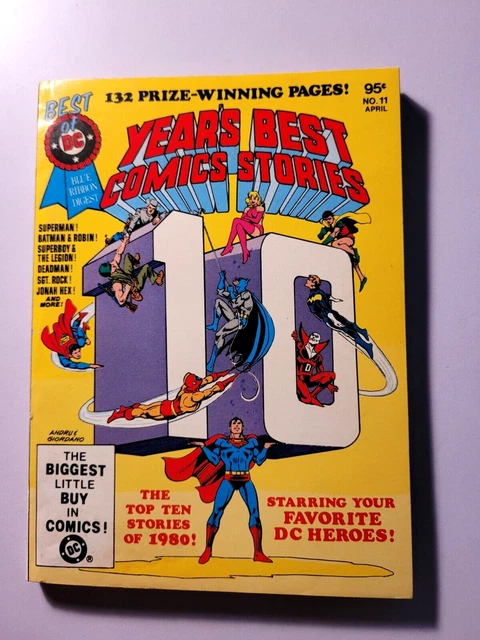 BEST OF DC - Blue Ribbon Digest Issues 7 to 12  [DC  1980 + 1981]   Nice Books 14