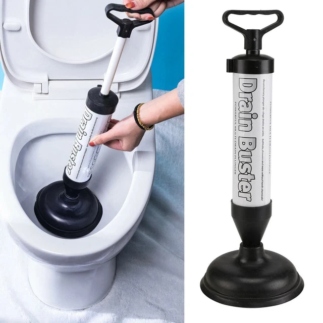 Compact Mini Plunger – Powerful Drain Unblocker With Strong Suction, Non-Slip Handle For Bathroom Sinks, Toilets, Tubs, And Kitchen Drains