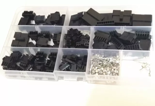 310Pcs Male+Female  Wire Jumper and Header Connector Housing Kit