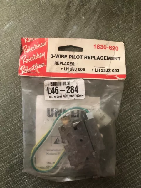 Robertshaw 1830-620 Pilot Burner Assembly (Carrier/BDP)