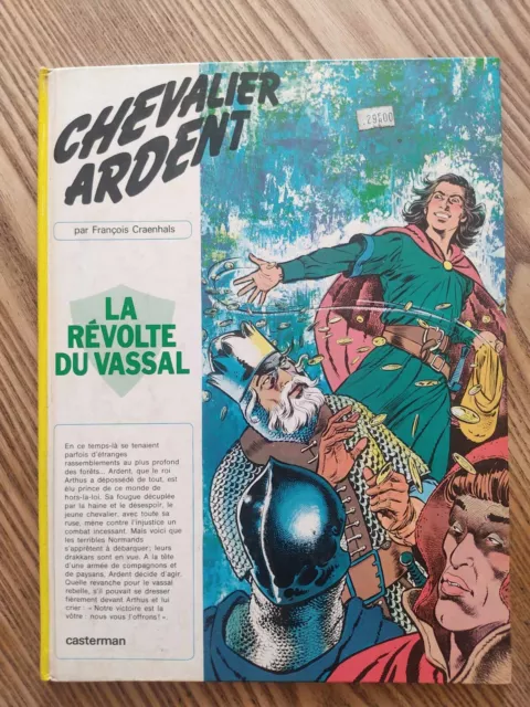 Chevalier Ardent, BD, La révolte du Vassal, moyen âge, chevalier, aventure