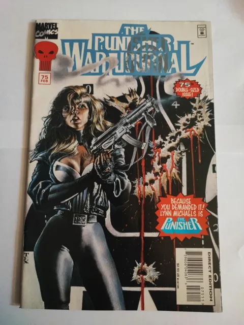 marvel comics the punisher war journal vol 1 ,No 75