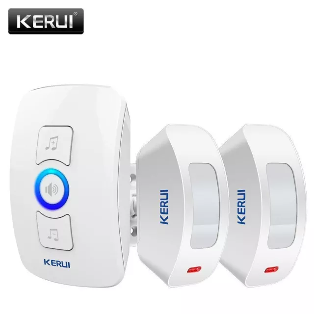 KERUI Driveway Alarm Wireless Motion Infrared Sensor Garage Alert System Patrol