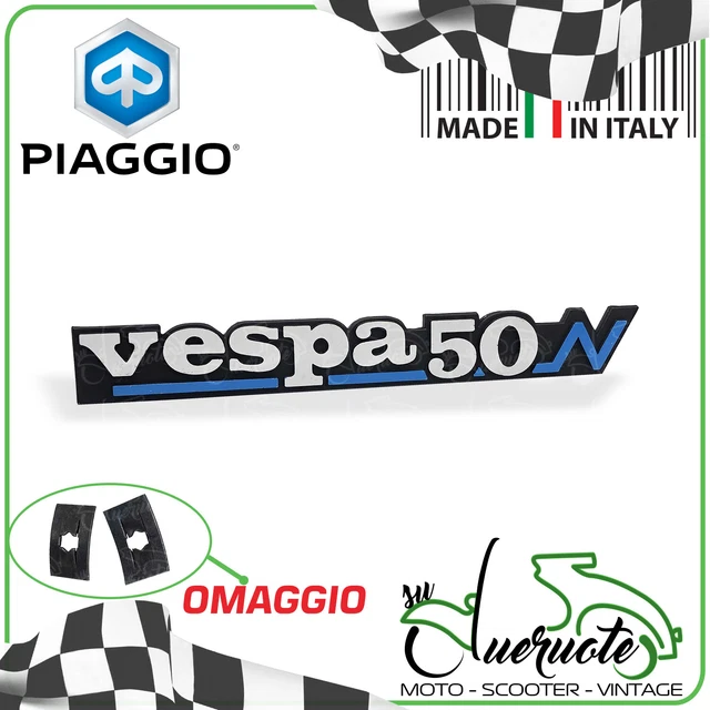 Targhetta Cofano Vespa Targhetta Laterale Cofano Per /P125X - Ricambio Originale Stile | Decorazione E Protezione Vespa Px 125 - Foto 3
