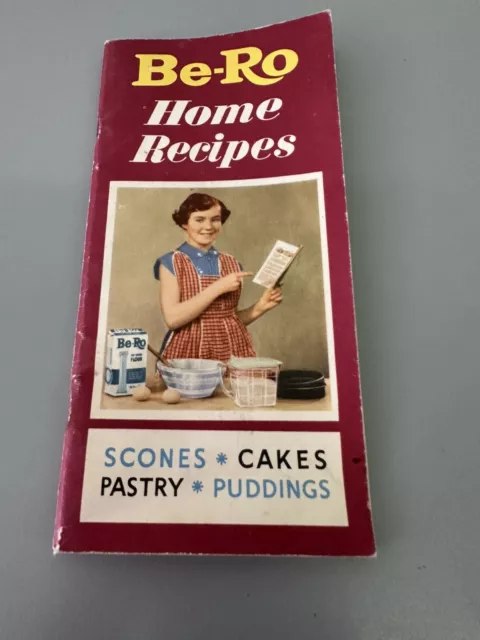 Late 1950s edition “Be-Ro” Home Recipes Vintage Cookery Book