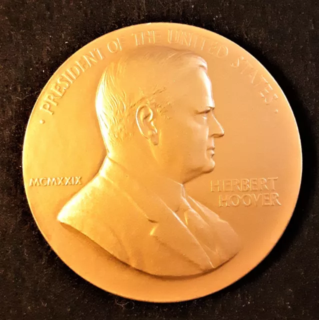 3" (1929) Herbert Hoover Inauguration  Medal