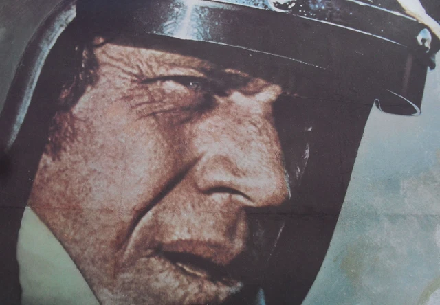 LE MANS steve mcqueen affiche cinema originale '71 entoillé LINENBACKED 160x120 2