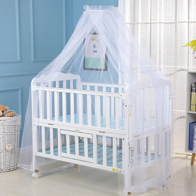 Summer Single Mosquito Net Portable Folding Crib Dome Bug Mosquito Netting