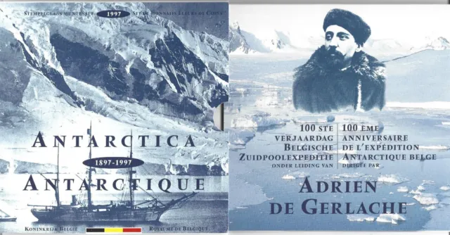 Royaume De Belgique . Serie Fdc 1997 . Antarctique .