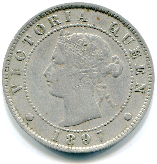 Jamaica 1/2 Penny  1897 KM-16   lotsep6769