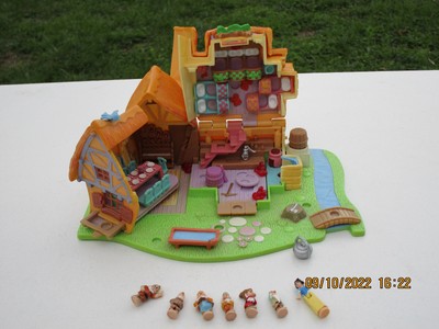 Bluebird Vintage Maison Blanche Neige Disney Polly Pocket BlueBird 1995 sans personnages 
