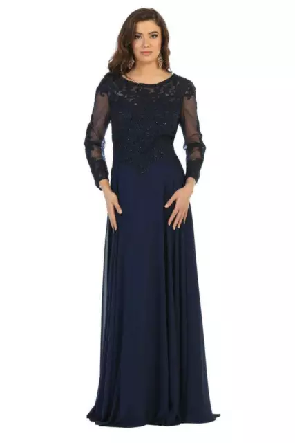 Special Occasion Long Gowns Mother Of The Bride Formal Evening Dress & Plus Size