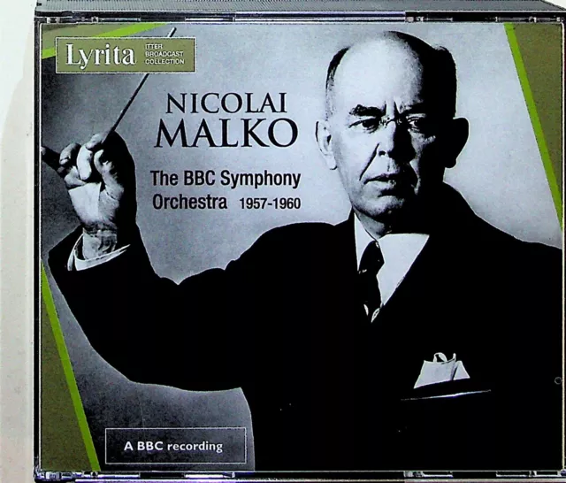 Nicolai Malko Conducts the BBC Symphony Orchestra 4-CD Lyrita 1957-60 Kodaly +