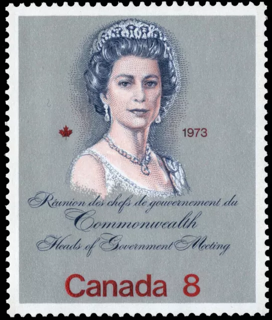 Canada Stamp #620 - Queen Elizabeth II (1973) 8¢