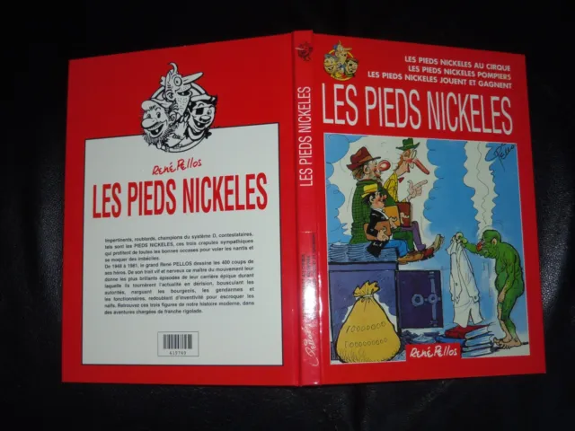 Pellos / Les Pieds Nickelés / Intégrale 3 Histoires / France Loisirs / 1997