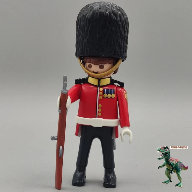 5 Magnifiche Gonne Rosse Marine Playmobil 5141 - Soldati Guardia Reale Inglese - RARE, Mai Giocati - 3