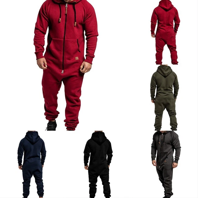 Nuovo Uomo Tuta da Ginnastica Cappotto Moda Sport Palestra Felpa con Cappuccio