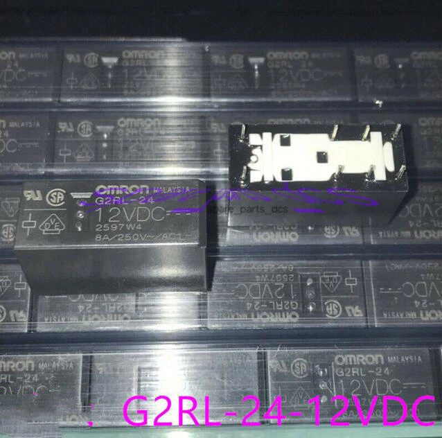 10pcs For Relay 12V 8pins G2RL 1 E 12VDC 16A 250VAC - Foto 10