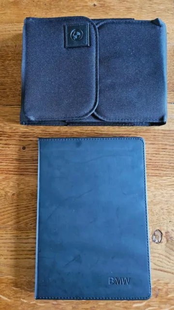 BMW document wallet and leather folder