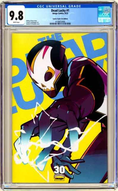 Image DEAD LUCKY (2022) #1 CGC 9.8 Comic Vault Live VARIANT Ships FREE!