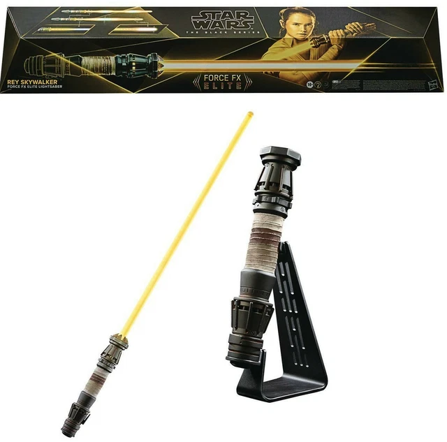 Star Wars Episode IX Black Series réplica 1/1 Force FX Elite Sable de Luz Rey Skywalker Hasbro Sable Laser