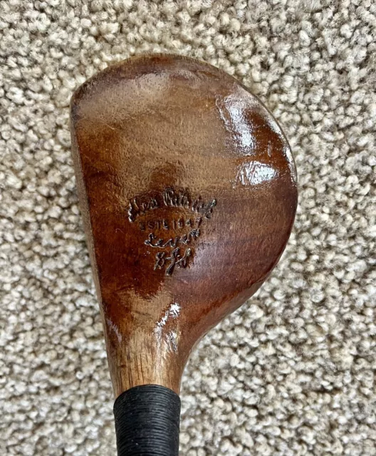 Antique Vintage Alex Patrick Leven Scotland Hickory Golf Club