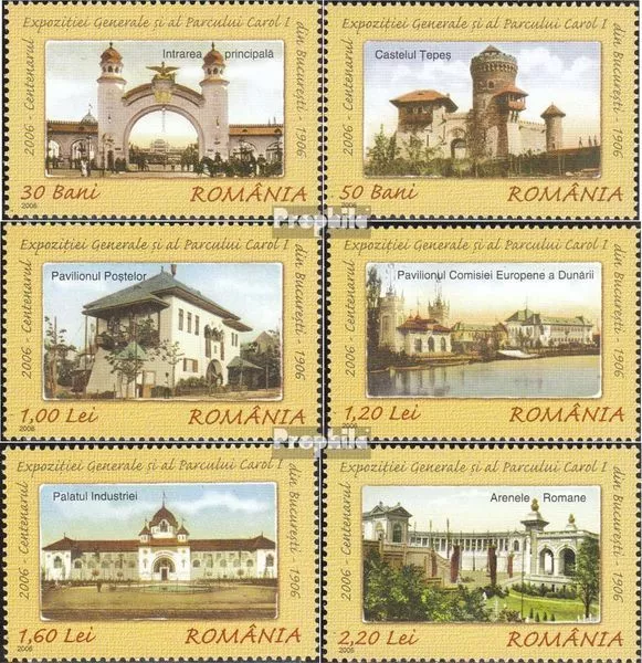 Romania 6077-6082 (complete.issue.) unmounted mint / never hinged 2006 Provincia