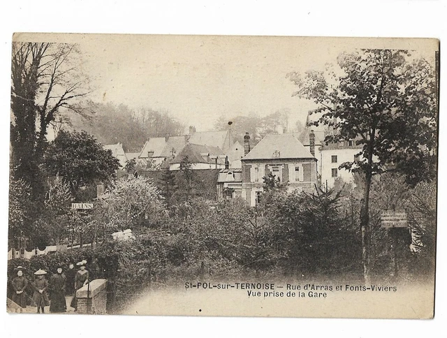 CPA ARRAS - La Gare - E.C. (172441