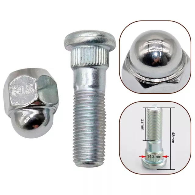 Upgrade Your Vehicle's Wheel Hub with Bolt Stud & Nut Set for Forester 20092019