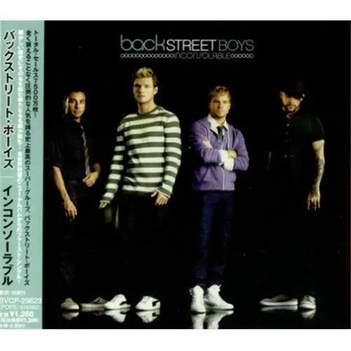 Backstreet Boys Inconsolable CD single (CD5 / 5") JPN promo