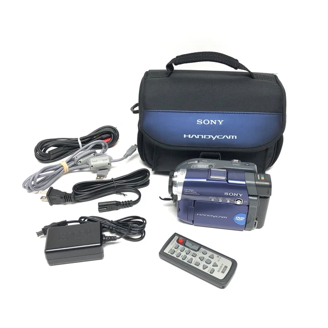 Vintage Sony Mini DVD Handycam video camera DCR-DVD101