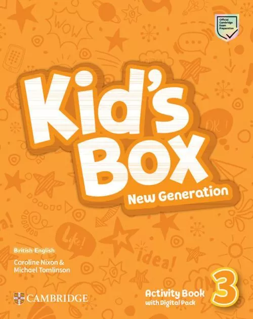 Kid's Box New Generation Level 3 - Activity Book With Digital Pack  - Nixon