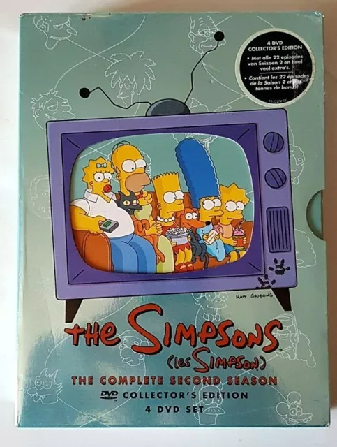 Les Simpson L'intégrale De La Saison 2 - Edition Collector - DVD