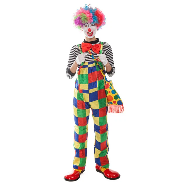 5 Pcs Déguisement De Clown Déguisements D'halloween Vêtements