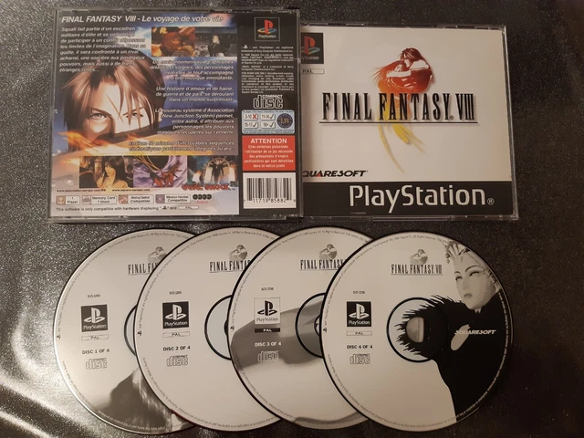 JEU FINAL FANTASY VIII 8 (Sony PlayStation PS1) B44 EUR 40,00 - FR