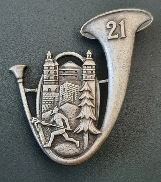 Insigne 587° Bataillon Du Train Tablat AFN Algérie - Variante Aremaïl Paris