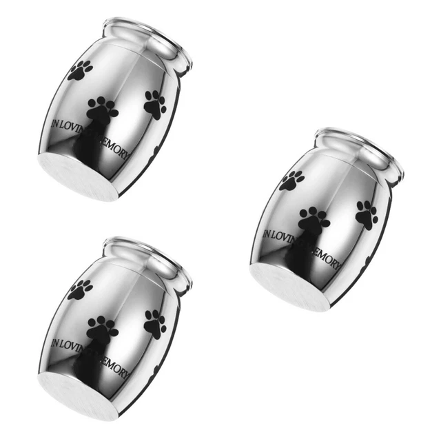 3 Pack Cremation Pet Urn Cat Ash for Dog Ashes Keepsake Urns Dogs Small Animal