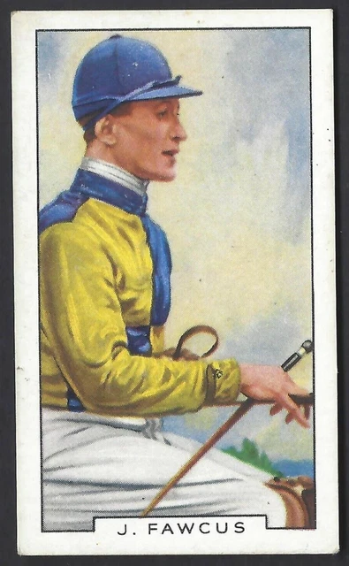 Gallaher - Famous Jockeys (Mauve) - #14 J Fawcus