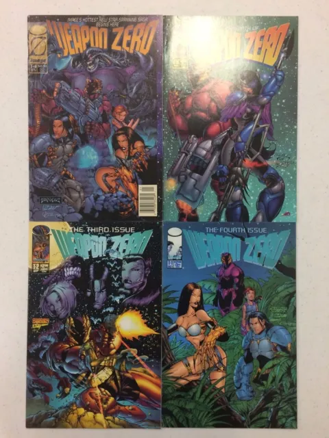 Weapon Zero #T4-T1 Comic Book Set Image 1995