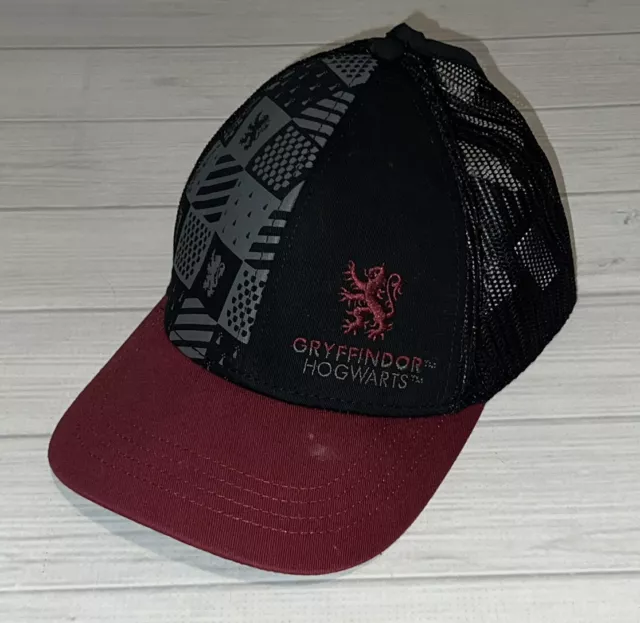 Wizarding World Of Harry Potter Universal Gryffindor Ponytail Hat Baseball Cap