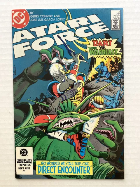 DC Comics 1984 Issue #2 ATARI FORCE #2 Comic Book 75c