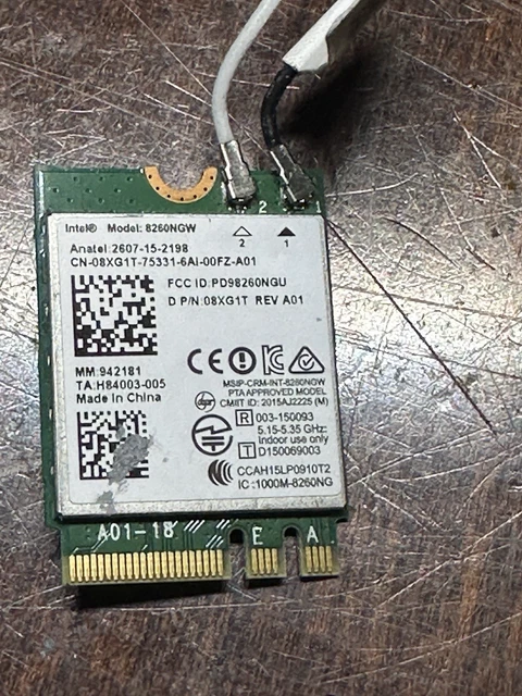 Cavo Antenna WiFi Per Dell OptiPlex 3040, 3050, 3070, 5050, 7040, 7050, 7060, 7070