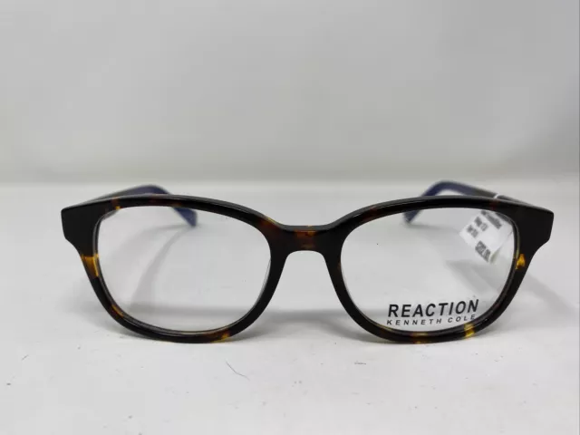 Reaction Kenneth Cole Eyeglasses Frame Kc0792 056 51-17-150 Brown Full Rim Xw04